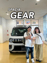 スペーシアギア納車しました